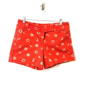J. Crew Nautical Print Shorts